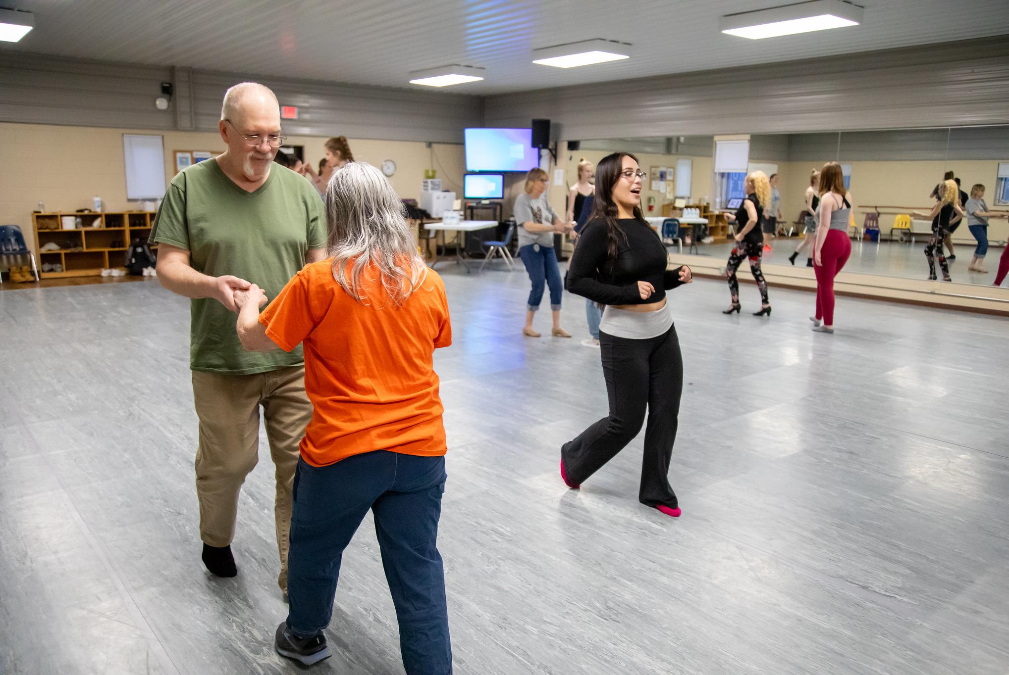 people dancing