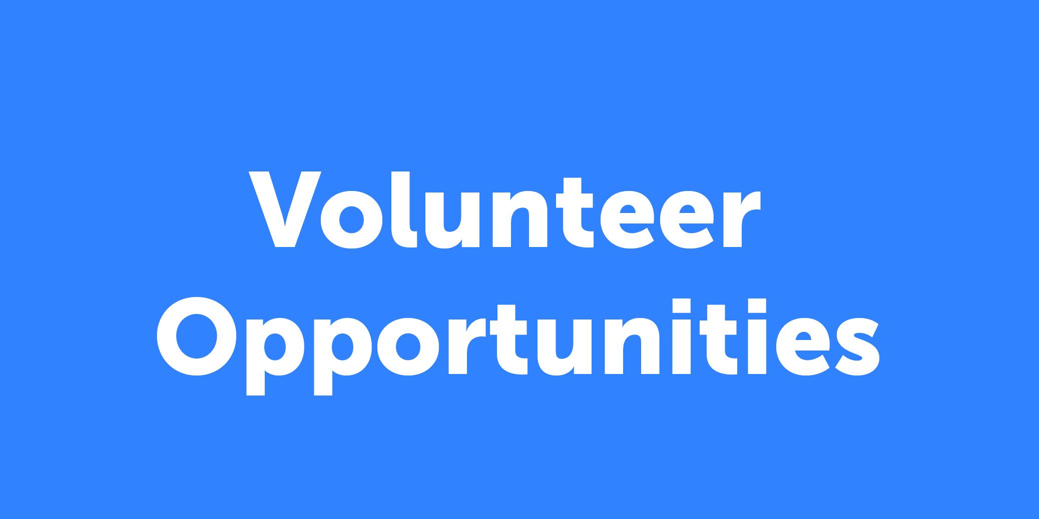Volunteer Button