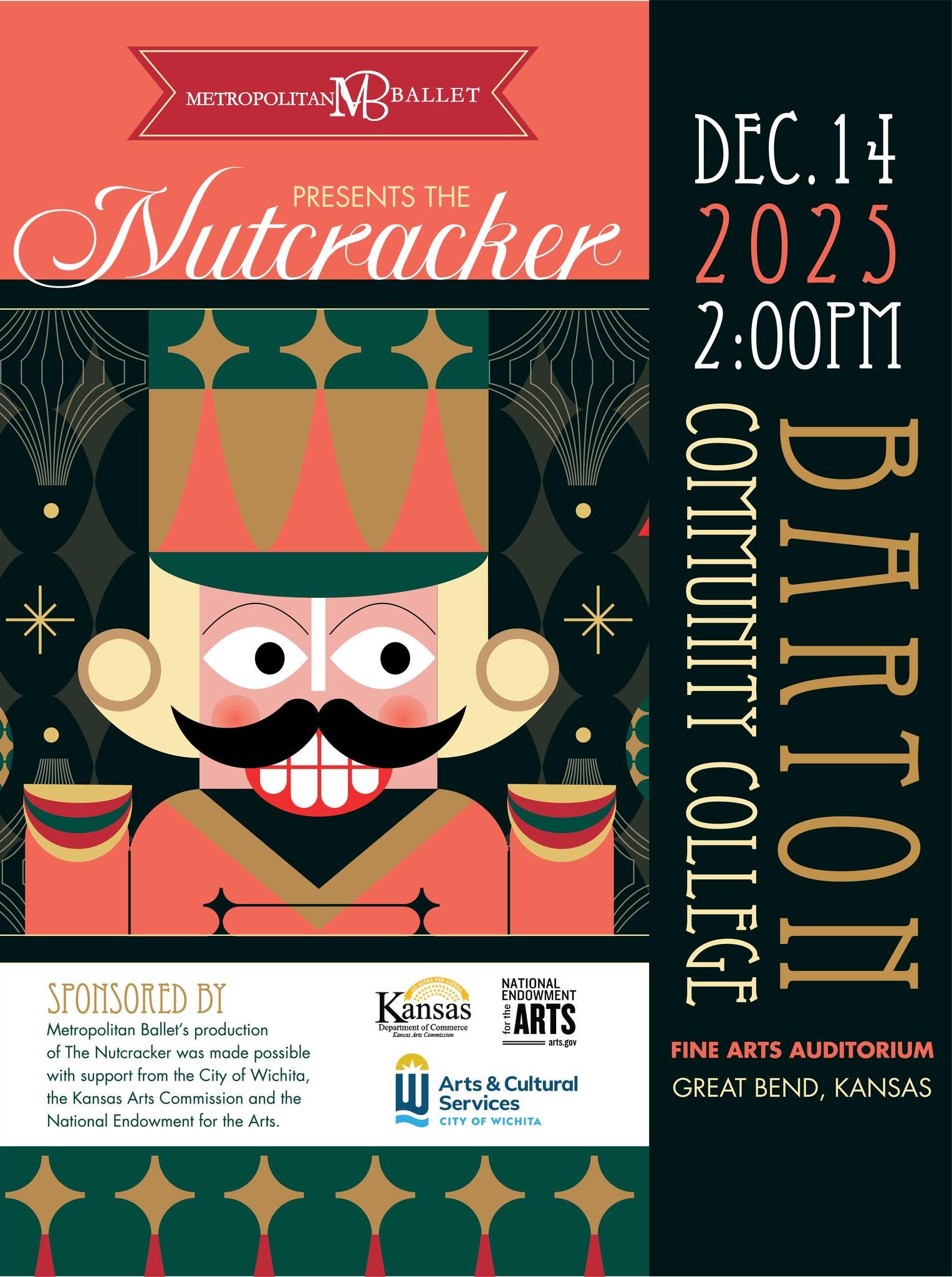 flier with a nutcracker on it