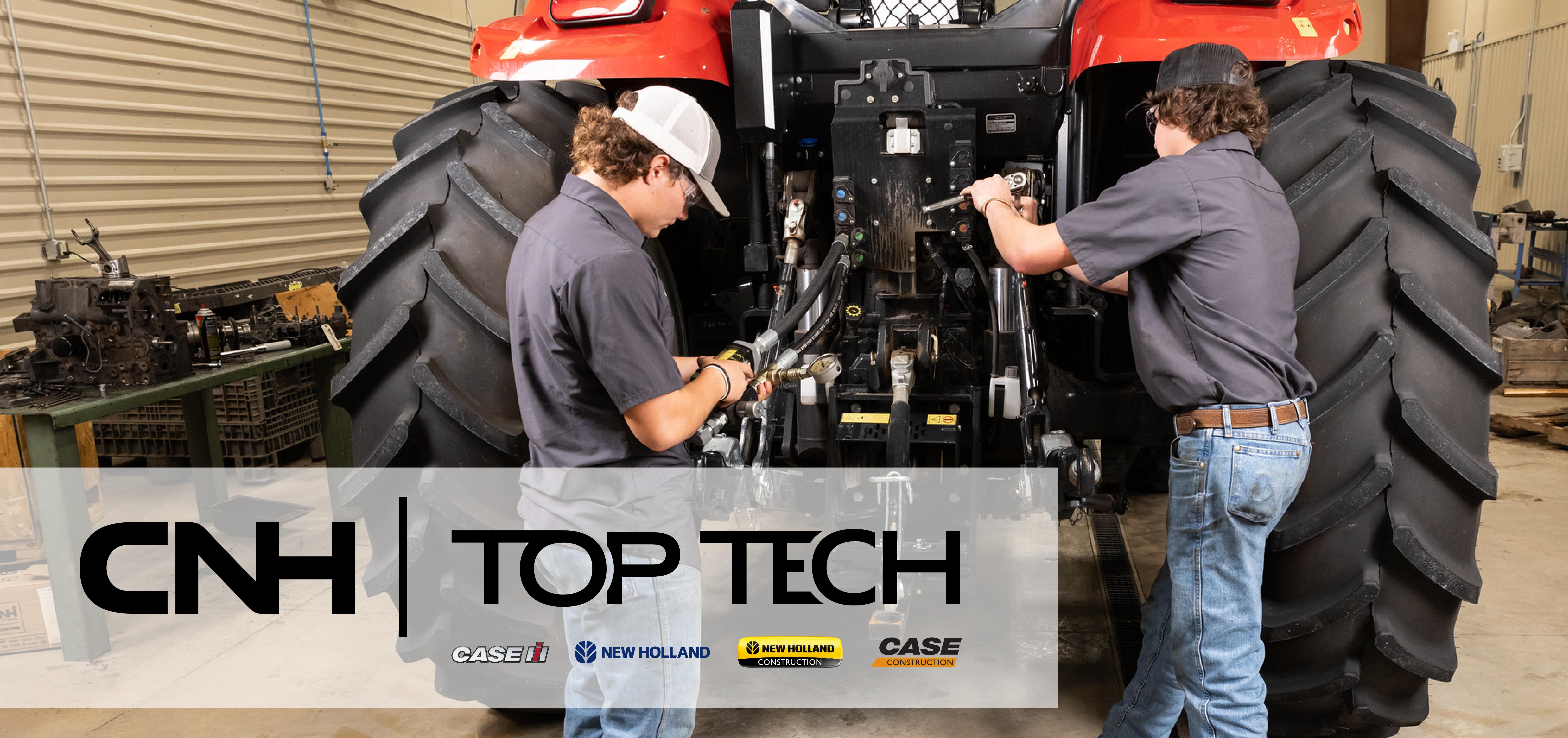 Top tech students - cnh logos